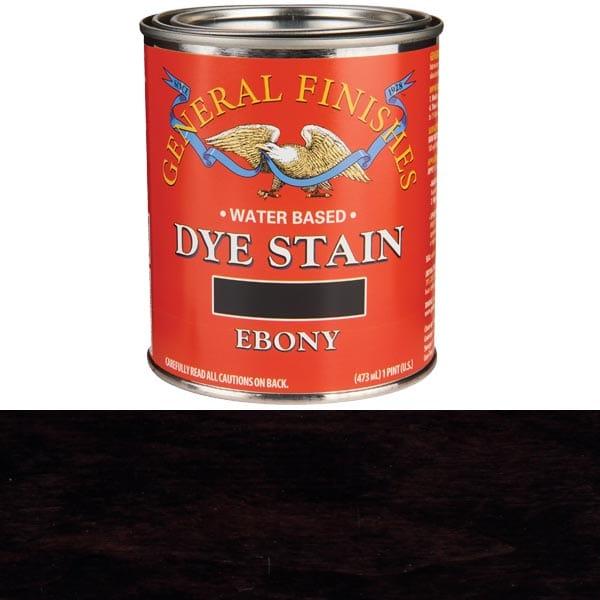 Water Based Dye - Color:Ebony - Size:1 Pint